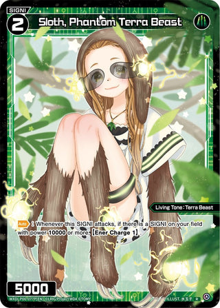 Sloth Phantom Terra Beast (Parallel Foil) (77) [WXDi-P00] - WIXOSS Single