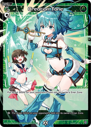 Creation Tone (Parallel Foil) (80) [WXDi-P00] - WIXOSS Single