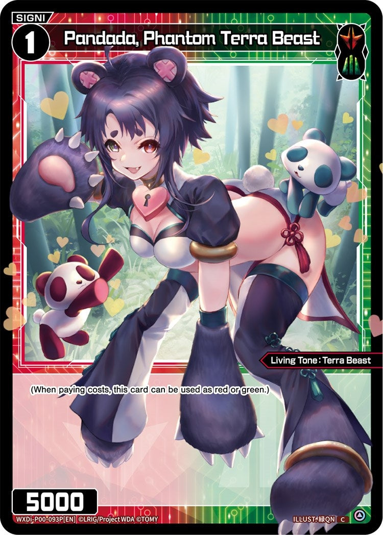 Pandada Phantom Terra Beast (Parallel Foil) (93) [WXDi-P00] - WIXOSS Single