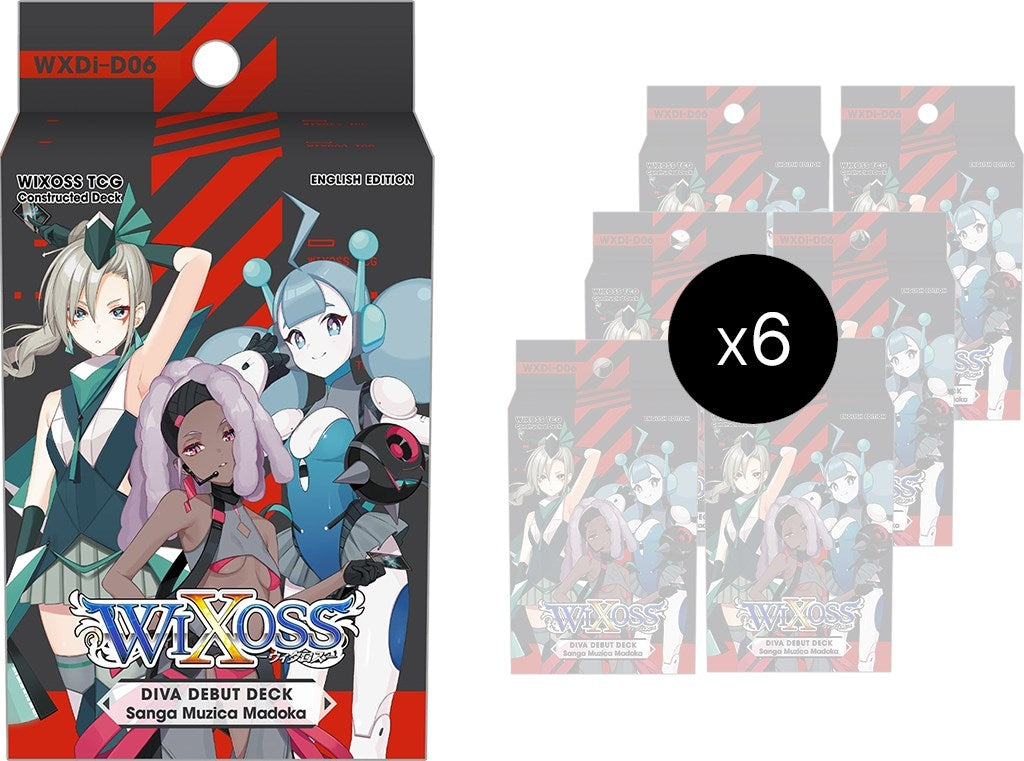 Diva Debut Deck Display: Sanga Muzica Madoka [WXDi-D06] - WIXOSS Sealed