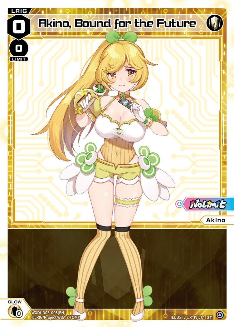 Akino Bound for the Future (3005) [WXDi-D03] - WIXOSS Single