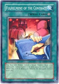 Fulfillment of the Contract (3166) - YuGiOh Single