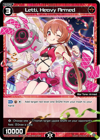 Letti Heavy Armed (3016) [WXDi-D03] - WIXOSS Single