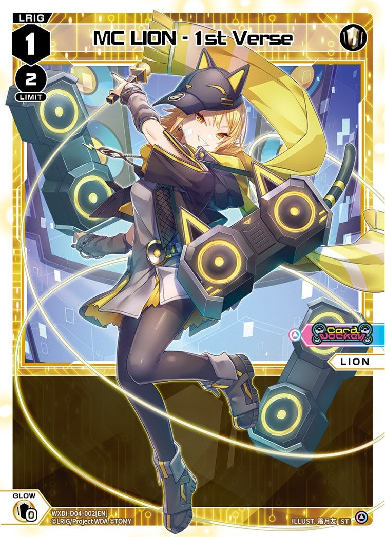 MC LION - 1st Verse (4002) [WXDi-D04] - WIXOSS Single