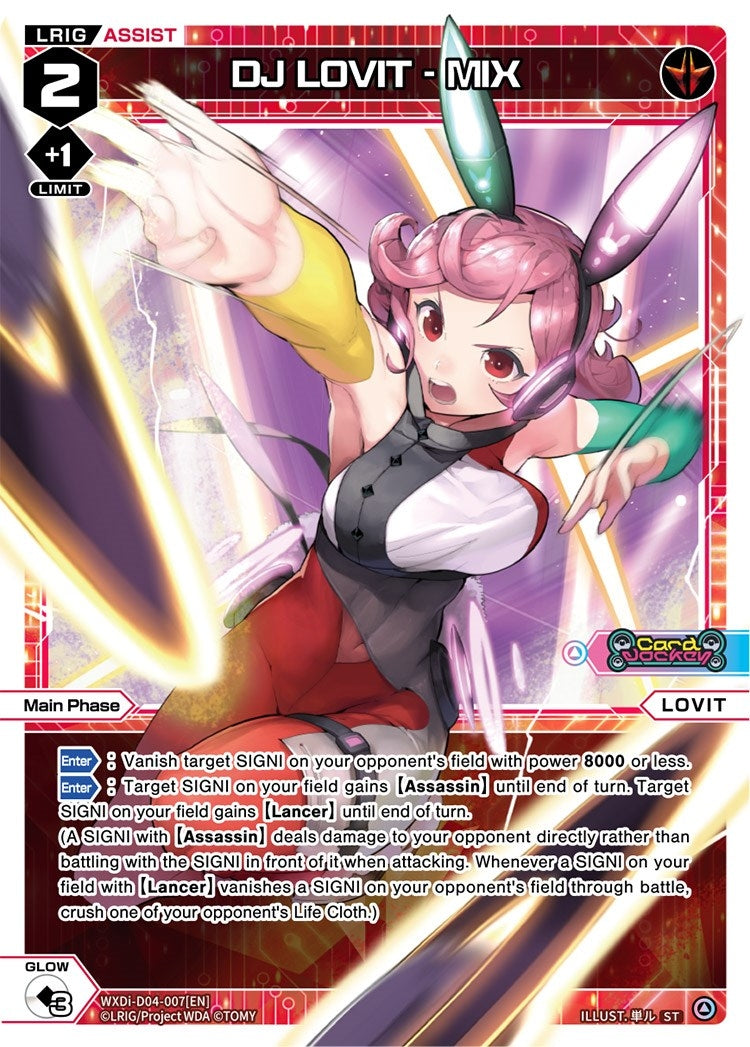 DJ LOVIT - MIX (4007) [WXDi-D04] - WIXOSS Single