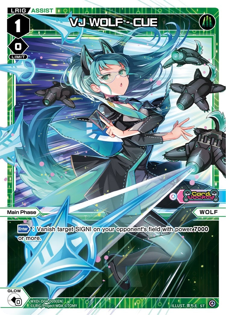 VJ WOLF - CUE (4009) [WXDi-D04] - WIXOSS Single