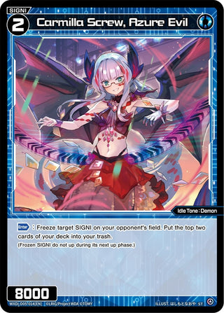 Carmilla Screw Azure Evil (5014) [WXDi-D05] - WIXOSS Single