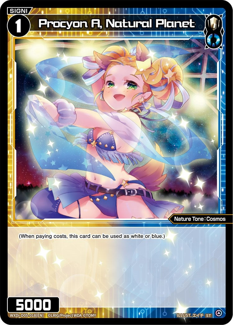 Procyon A Natural Planet (5018) [WXDi-D05] - WIXOSS Single