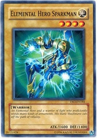 Elemental Hero Sparkman (3184) - YuGiOh Single