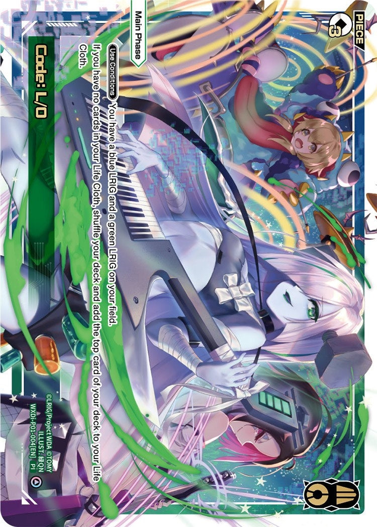 Code: L/O (1004) [WXDi-P01] - WIXOSS Single