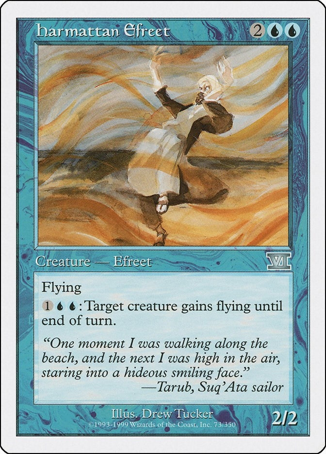 Harmattan Efreet (73) [6ED] - MTG Single