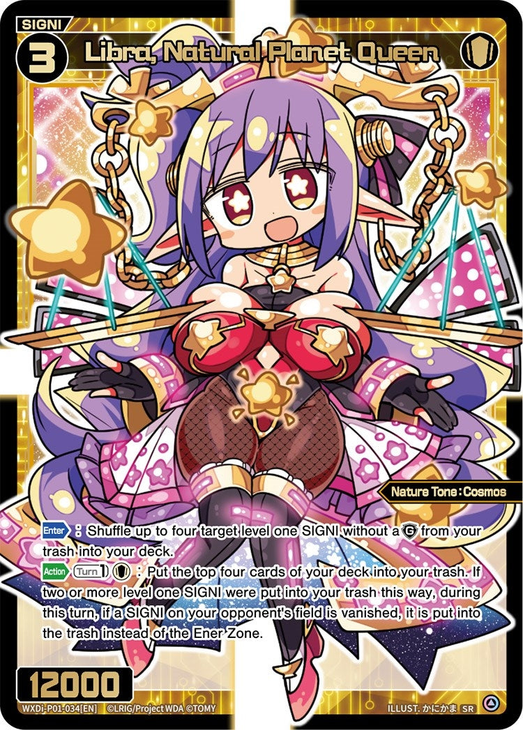 Libra Natural Planet Queen (1034) [WXDi-P01] - WIXOSS Single
