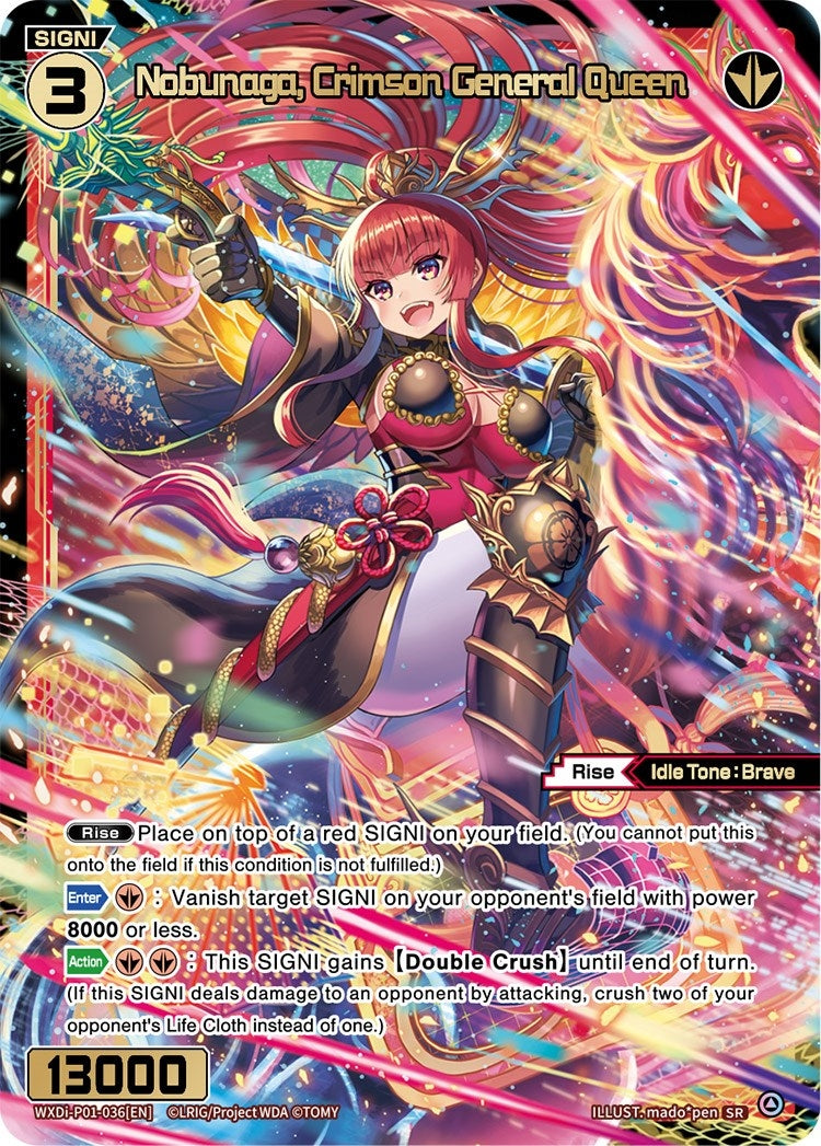 Nobunaga Crimson General Queen (1036) [WXDi-P01] - WIXOSS Single