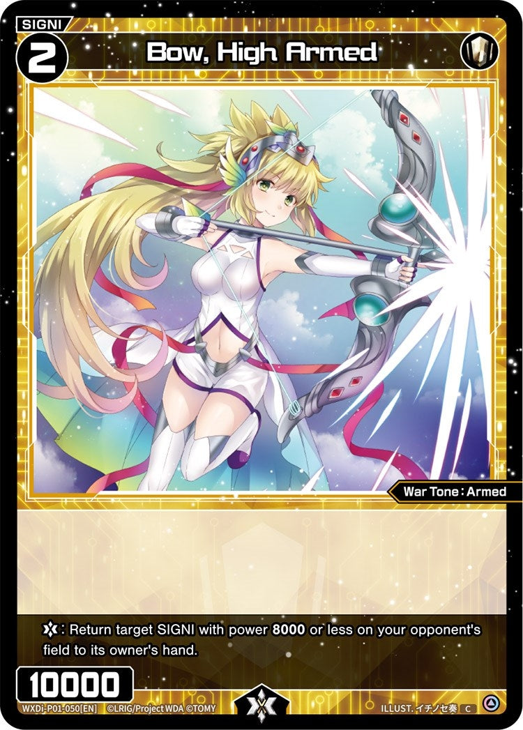 Bow High Armed (1050) [WXDi-P01] - WIXOSS Single