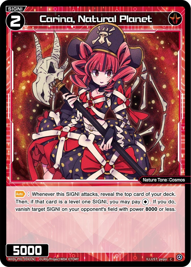 Carina Natural Planet (1059) [WXDi-P01] - WIXOSS Single