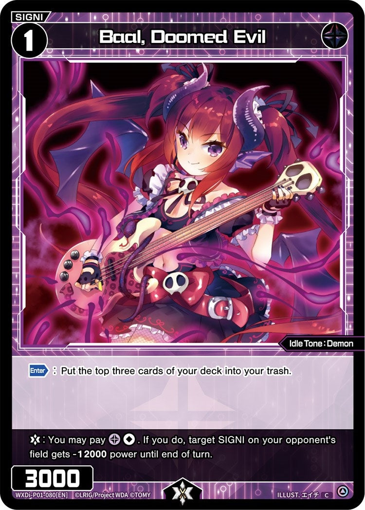 Baal Doomed Evil (1080) [WXDi-P01] - WIXOSS Single
