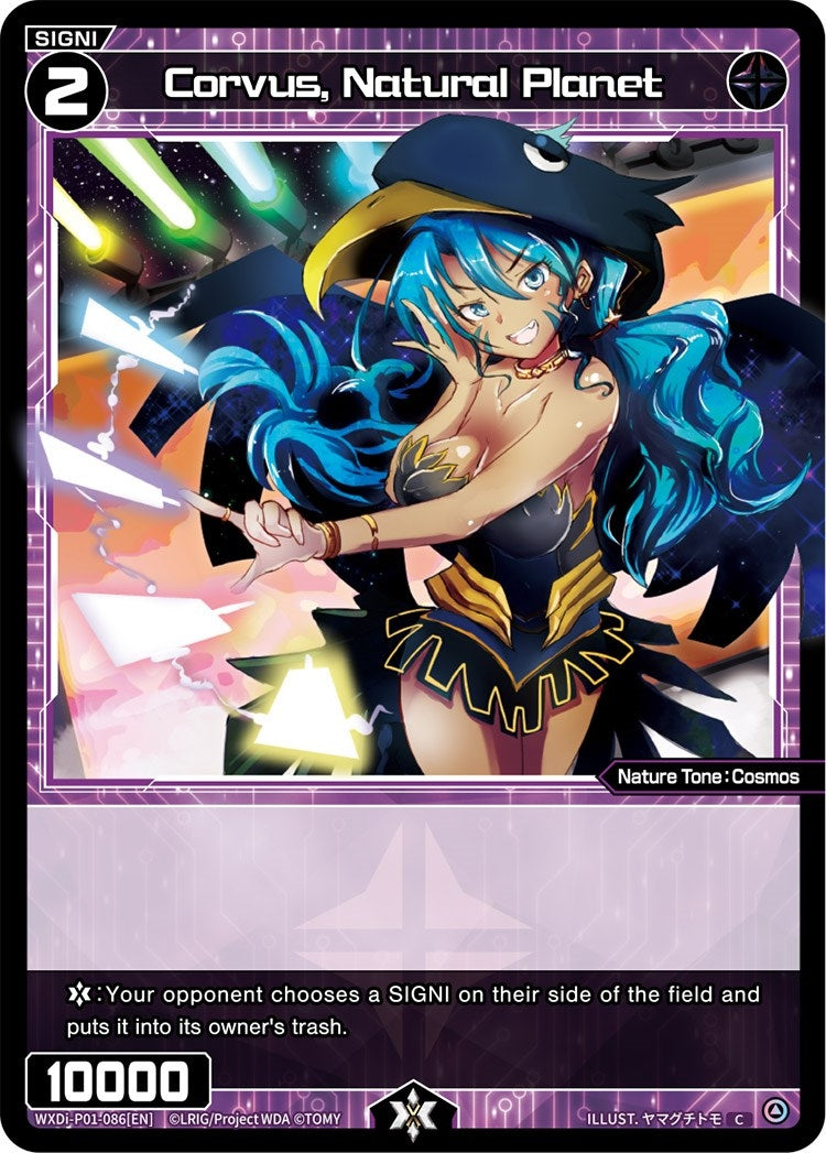 Corvus Natural Planet (1086) [WXDi-P01] - WIXOSS Single