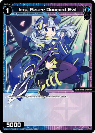 Imp Azure Doomed Evil (1095) [WXDi-P01] - WIXOSS Single