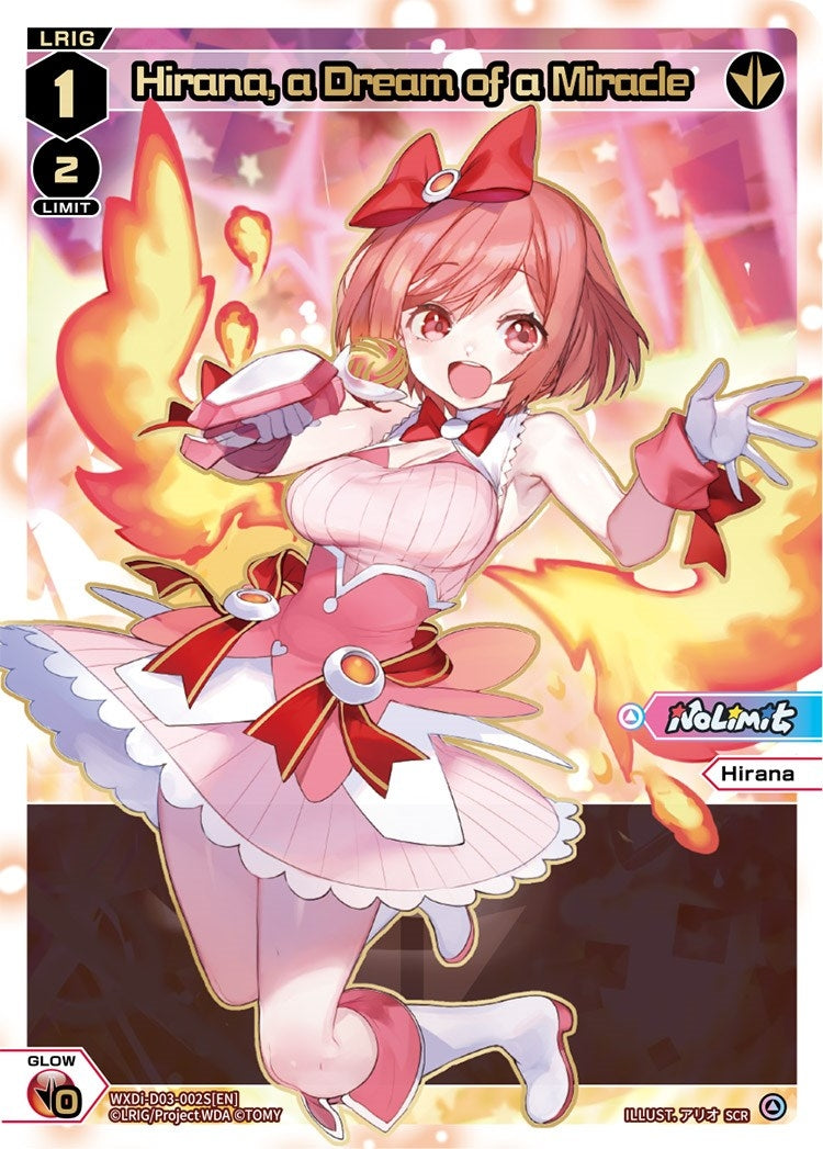 Hirana a Dream of a Miracle (SCR) (3002) [WXDi-P01] - WIXOSS Single