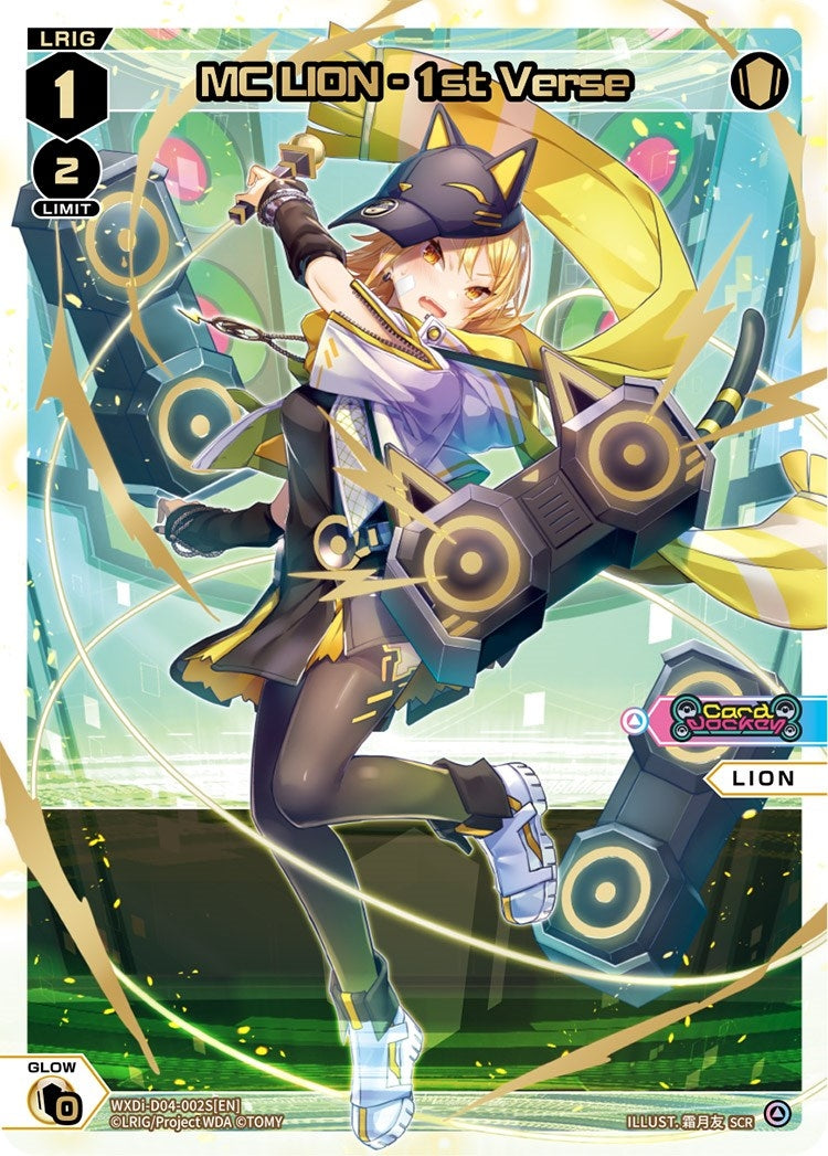 MC LION - 1st Verse (SCR) (4002) [WXDi-P01] - WIXOSS Single