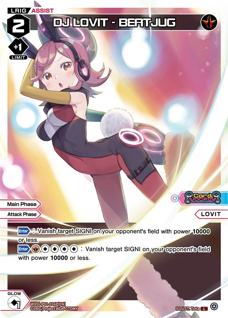 DJ LOVIT - BEATJUG (Parallel Foil) (1016) [WXDi-P01] - WIXOSS Single