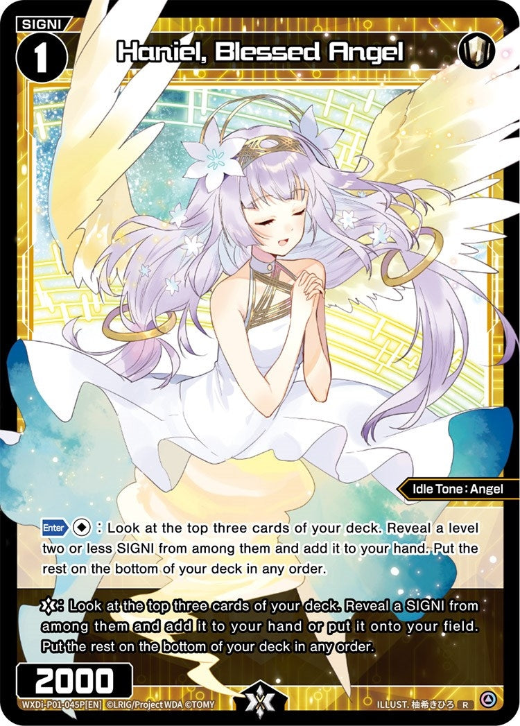 Haniel Blessed Angel (Parallel Foil) (1045) [WXDi-P01] - WIXOSS Single