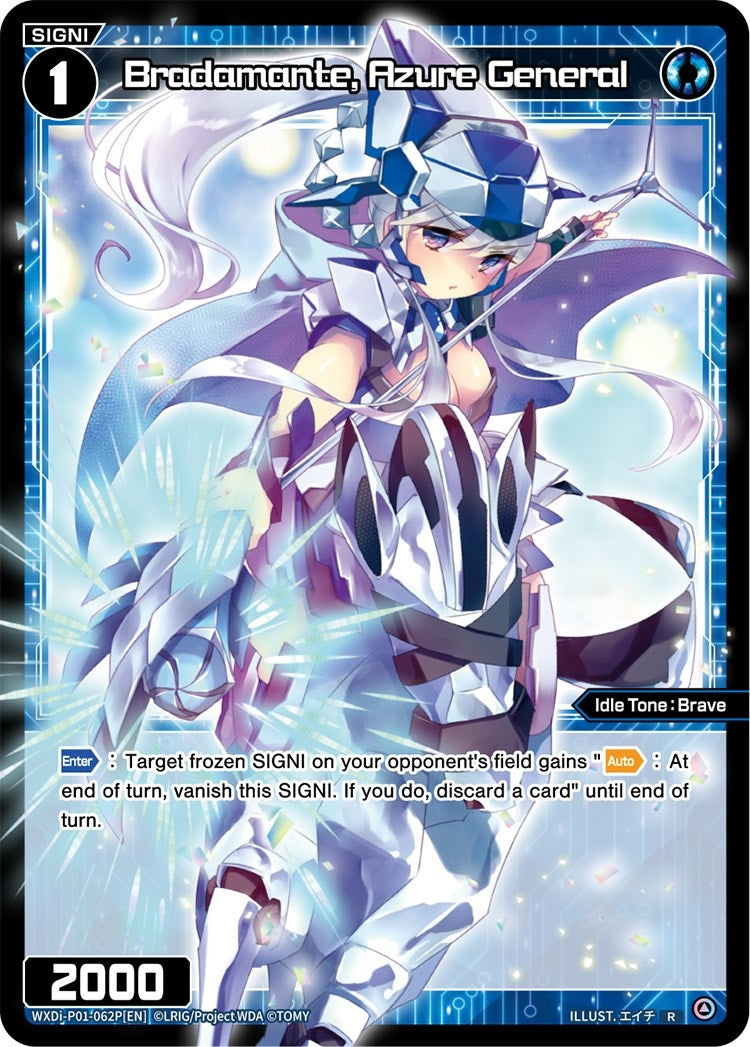 Bradamante Azure General (Parallel Foil) (1062) [WXDi-P01] - WIXOSS Single
