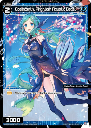 Coelacanth Phantom Aquatic Beast (Parallel Foil) (1067) [WXDi-P01] - WIXOSS Single