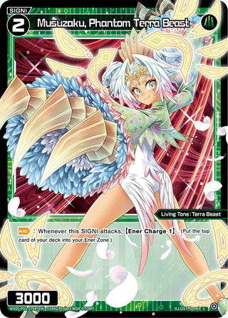 Musuzaku Phantom Terra Beast (Parallel Foil) (1076) [WXDi-P01] - WIXOSS Single