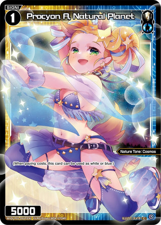 Procyon A Natural Planet (Parallel Foil) (1091) [WXDi-P01] - WIXOSS Single