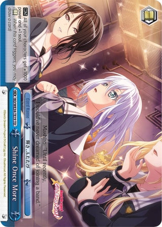 Shine Once More (3419) [BD/WE34] - Weiss Schwarz Single