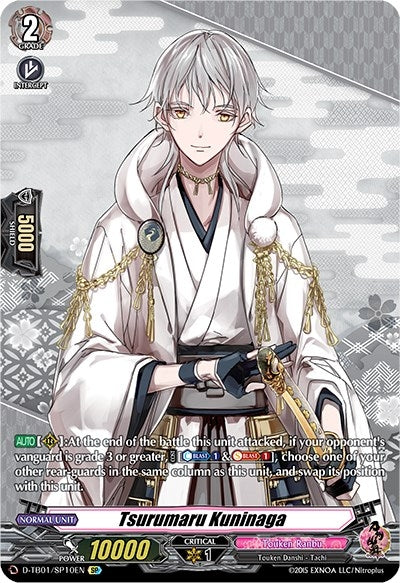Tsurumaru Kuninaga (SP) (110) [D-TB01] - Cardfight Vanguard Single