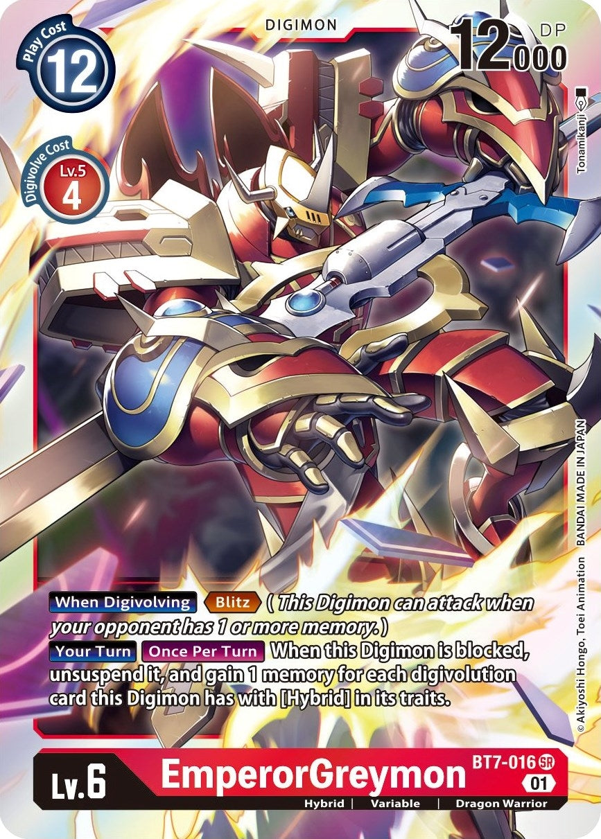 EmperorGreymon (7016) [BT07] - Digimon Card Game Single