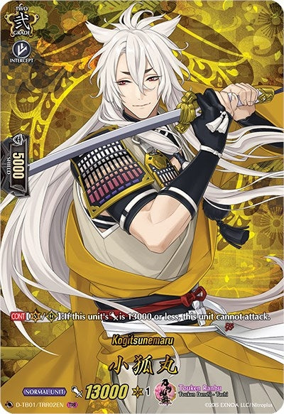 Kogitsunemaru (TRR) (102) [D-TB01] - Cardfight Vanguard Single