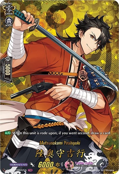 Mutsunokami Yoshiyuki (TRR) (142) [D-TB01] - Cardfight Vanguard Single