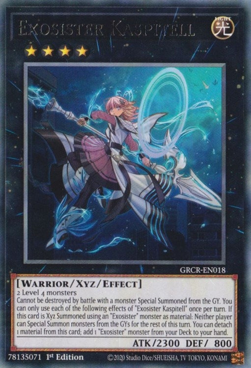 Exosister Kaspitell (18) (GRCR) - YuGiOh Single