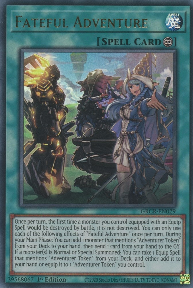 Fateful Adventure (29) (GRCR) - YuGiOh Single