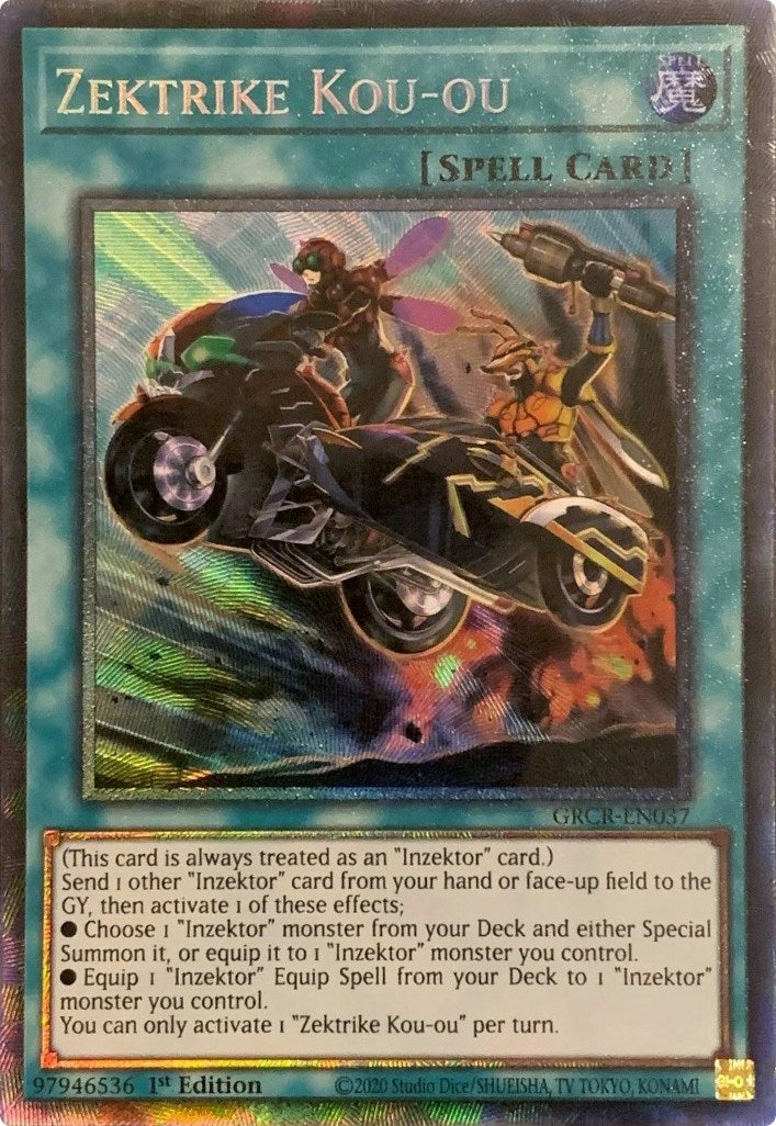 Zektrike Kou-ou (CR) (37) (GRCR) - YuGiOh Single
