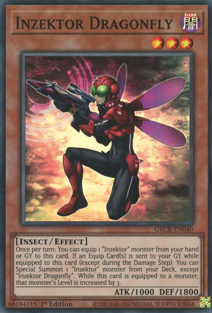 Inzektor Dragonfly (40) (GRCR) - YuGiOh Single