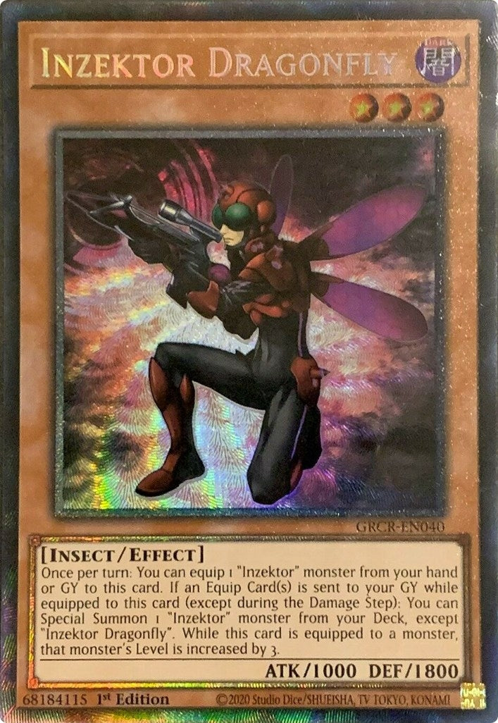 Inzektor Dragonfly (CR) (40) (GRCR) - YuGiOh Single