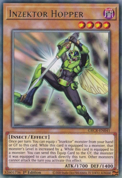 Inzektor Hopper (41) (GRCR) - YuGiOh Single