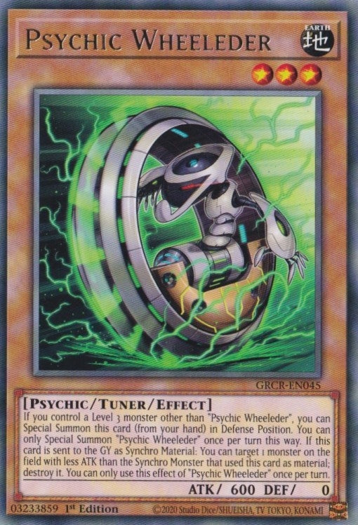 Psychic Wheeleder (45) (GRCR) - YuGiOh Single