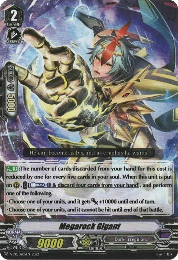 Megarock Gigant (205) [VPR] - Cardfight Vanguard Single