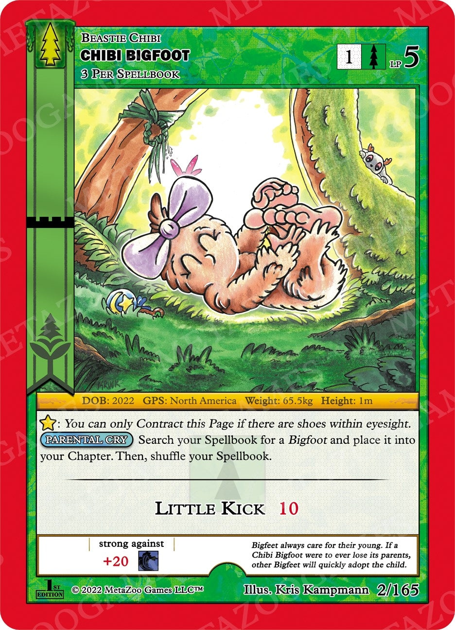 Chibi Bigfoot (2) (WILFE) - MetaZoo Single