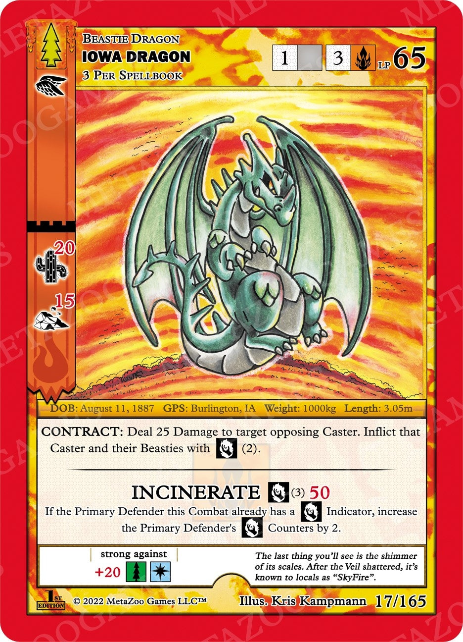 Iowa Dragon (17) (WILFE) - MetaZoo Single