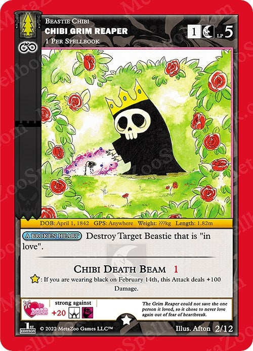 Chibi Grim Reaper (2) (VD22) - MetaZoo Single