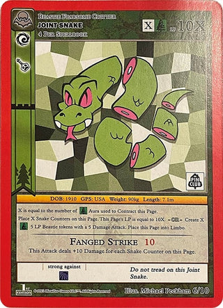 Joint Snake (Pin Club Cryptid Nation Mystery Collection) (6) (MISC) - MetaZoo Single