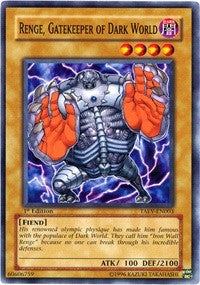 Renge Gatekeeper of Dark World (3) - YuGiOh Single