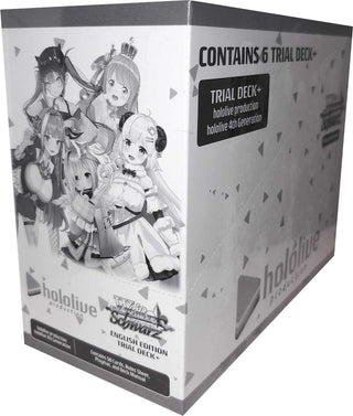 hololive production hololive 4th Generation Trial Deck + Display [HOL/W91] - Weiss Schwarz Sealed