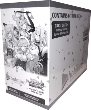 hololive production hololive 5th Generation Trial Deck + Display [HOL/W91] - Weiss Schwarz Sealed
